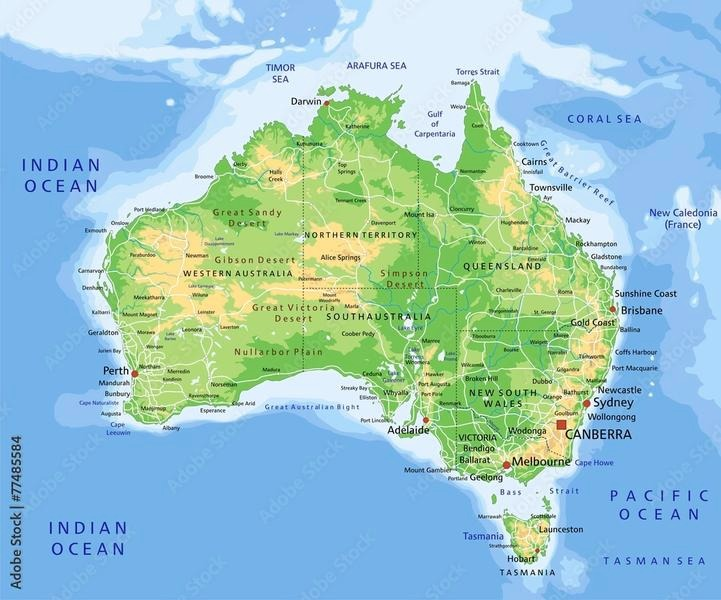 Gdzie leży Australia? Położenie i pory roku przed podróżą