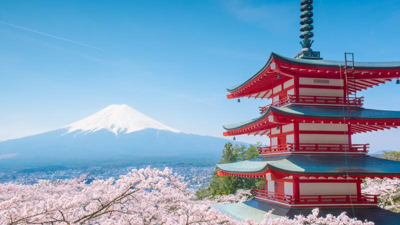 Lot do Japonii