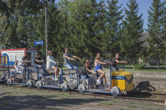 Rezerwacja przejazdu drezyną