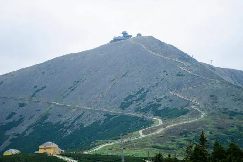 Śnieżka szczyt Karkonoszy